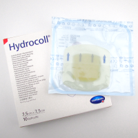 Повязка Гидроколл (Hydrocoll) 7.5х7.5см, гидроколлоидная самофиксирующаяся создает среду для заживления, 900742 