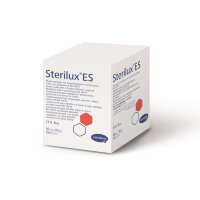 Салфетки марлевые Sterilux ES нестерильные, 17 нитей на см2 и 8 слоев с подвернутой кромкой, 5 х 5 см, 100шт, 418800