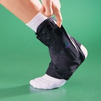 Бандаж на голеностопный сустав OPPO Medical при растяжении связок и нестабильности в суставе, на шнуровке, 4006