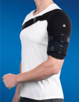 Ортез на плечевой сустав Orliman разгружает связочный аппарат состоит из 2х пластин из термопластика черный, TP-6401-02