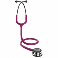 Стетоскоп Littmann Classic III с двусторонней акустической головкой, с малиновой трубкой длиной 69см, 5862