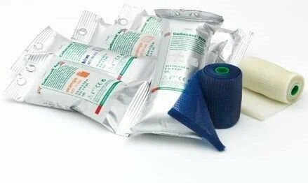 Бинт Целлакаст софт (Cellacast Soft) мягкий иммобилизирующий синтетический гипс, бежевый, 2.5см х1.8м, 139680