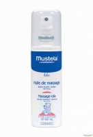 Масло для массажа детское Mustela / Мустела Беби, хорошо впитывается, увлажняет, укрепляет, смягчает, 100мл