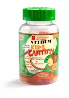 Витамины Витрум Кидс Гамми жевательный мармелад для детей, для памяти, роста, интеллекта, с 3-х лет, 60шт