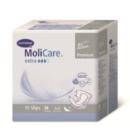 Подгузники для взрослых MoliCare Premium extra soft, антимикробные, объем бедер 90 – 120см, размер М, 2 штук, 169273