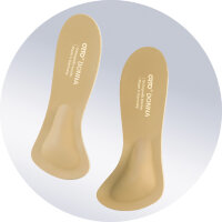 Полустельки ортопедические Orto Donna для обуви на каблуке от 7см с метатарзальным валиком Т-образной формы