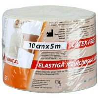 Бинт ЛАУМА модель 2 "Latex Free" ВР 10см х 5м, медицинский эластичный компрессионный, 208950