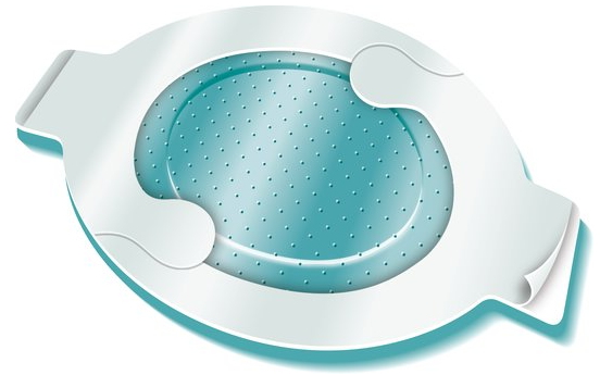 Повязка 3M Tegaderm Absorbent прозрачная абсорбирующая акриловая для ран 7.6см х9.5см, 5шт, 90800