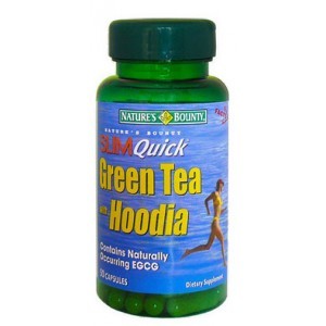 Комплекс витаминов Nature's bounty чай зеленый с худией, профилактика заболеваний сердца и сосудов, 50 шт в уп, БАД