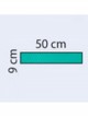 Лента липкая Raucodrape, для фиксации приборов, стерильная, размер 9х50 см, 33116