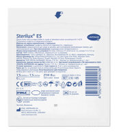Салфетки марлевые Sterilux ES (Стерилюкс ЕС) стерильные для ран 7.5х7.5см (21 нитей на см2, 8-ми слойные), 232185