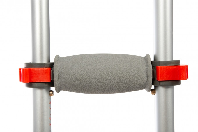 Костыли Ortonica KS 502 подмышечные складные с мягкими опорами под кисть, регулируемой высотой и резиновыми насадками