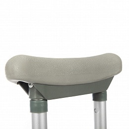 Костыли Ortonica KS 502 подмышечные складные с мягкими опорами под кисть, регулируемой высотой и резиновыми насадками