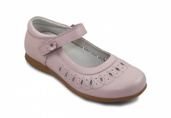 Туфли Сурсил-Орто для девочек ортопедические школьные сменные для профилактики всех видов плоскостопия, розовые, 33-411