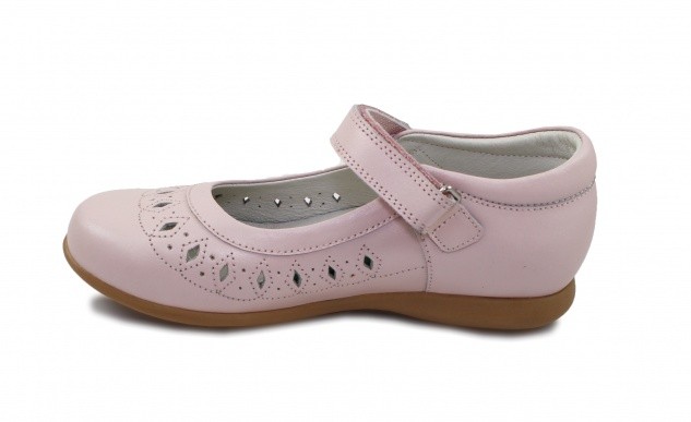 Туфли Сурсил-Орто для девочек ортопедические школьные сменные для профилактики всех видов плоскостопия, розовые, 33-411