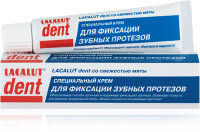 Крем для фиксации зубных протезов Lacalut / Лакалют dent, плотно фиксирует протез на длительное время, 40 мл