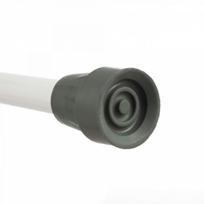Трость Ortonica TS 705 одноопорная с резиновой насадкой и пластиковой ручкой, хромированная