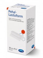 Бинт Peha-Lastoform (Пеха Ластоформ) эластичный фиксирующий, 10см x 4м, 300112