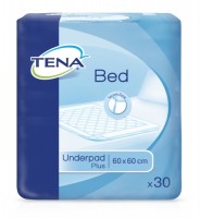 Впитывающие простыни TENA Bed Plus 60х60см 30шт в уп.