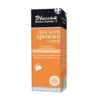 Лосьон для кожи Эвисент дрожжи с серой, рекомендован для проблемной кожи, склонной к угревым высыпаниям, флакон 150 мл.