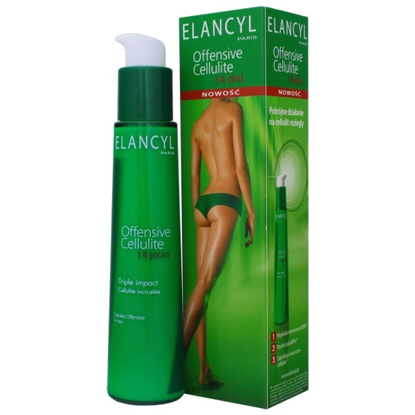 Концентрат противоцеллюлитный Elancyl offensive cellulite / Элансиль, для талии и живота, расщипление жира, 100 мл