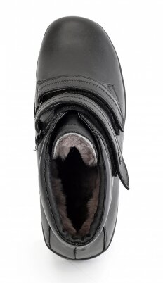 Ботинки Сурсил-Орто женские ортопедические зимние из натуральной кожи шерсть, черные, (размер 36) 16711-2