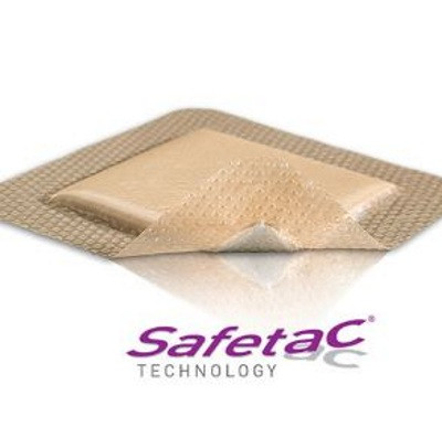 Повязка Mepilex Border губчатая самоклеящаяся для острых ран 10х30см, 5шт, 295900